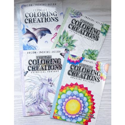 Ultimate Coloring Creations Advanced Coloring Books 