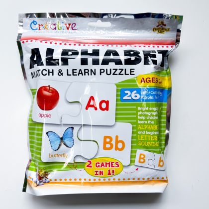 Alphabet Match & Learn Puzzle