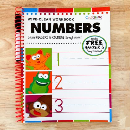 Numbers Wipe Clean Workbook 