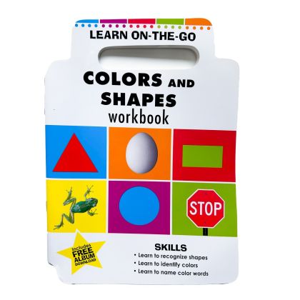 Learn on the Go Color and Shapes Workbook 