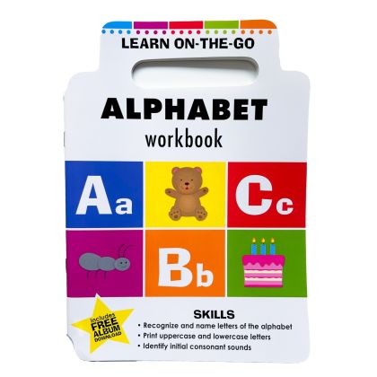 Learn on the Go Alphabet Workbook 